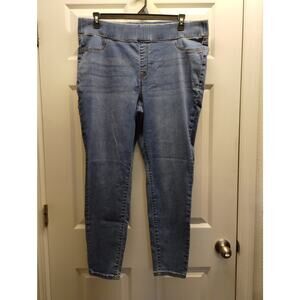 Lane Bryant Women's Plus Size 20 High-Rise Super Stretch Light Wash Jegging